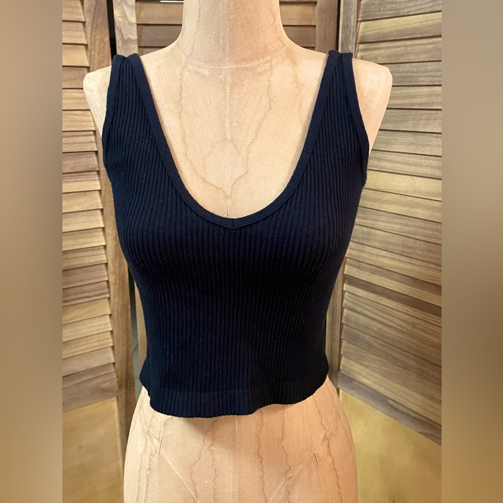 Free People Rib Brami Crop Top